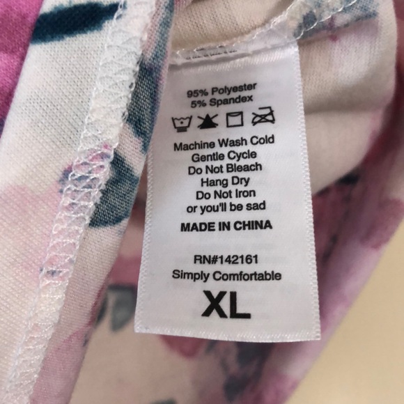 LuLaRoe Floral Tank Top - Picture 4 of 4